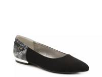 Novatoo Flat Black/Silver Metallic Snake Print view