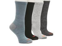 Men's Crew Socks - 4 Pack Grey view