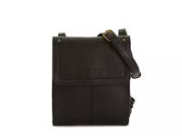 Leather Crossbody Bag Black view