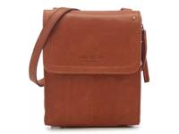 Leather Crossbody Bag Brandy Brown view