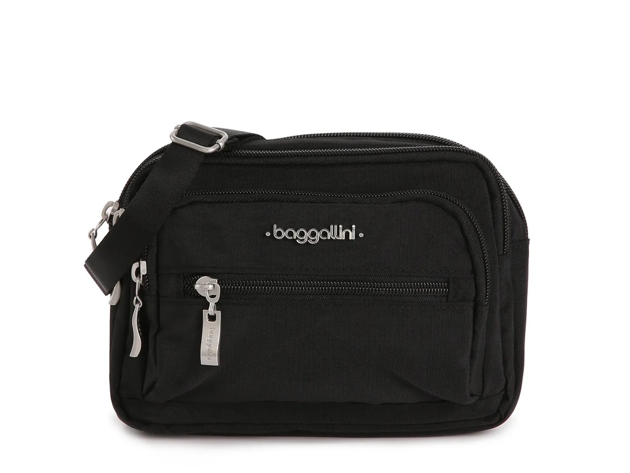 Triple Zip Crossbody