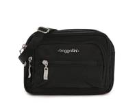 Triple Zip Crossbody Black view
