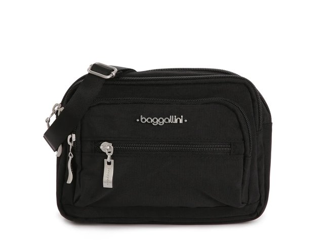 Triple Zip Crossbody