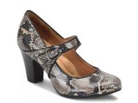 Miranda Pump Black/Taupe Snake Print Leather view
