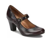 Miranda Pump Mahogany Brown Leather view