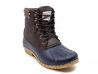 Channing Duck Boot Dark Brown/Navy view