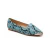 Nik Flat Blue Snake Print view