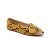 Nik Flat Yellow Snake Print view