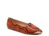Nik Flat Orange Snake Print view