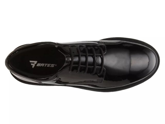 chinese dress ladies BATES Military High Gloss Black Oxford Dress Shoes Mens 9.5 USED (hc08   Gibsons Tactical Tavern