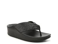  Twiss Wedge Sandal Black view