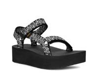 Flatform Universal Platform Sandal Black/White view