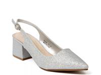 Nina Pump Silver Metallic view