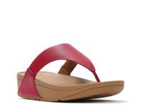 Lulu Wedge Sandal Raspberry Red view