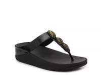 Fino Wedge Sandal Black view