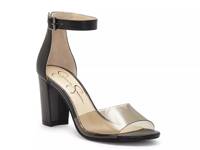 Sherron Sandal Grey/Black Faux Leather/Synthetic view