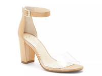 Sherron Sandal Beige/Clear Faux Leather view