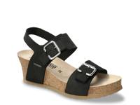 Lissandra Wedge Sandal - Women's Black view