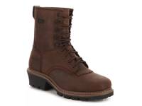 Logger Composite Toe Work Boot Dark Brown view