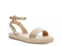 Ultimate Espadrille Flat Sandal Gold Metallic view