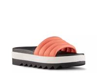 Prato Platform Slide Sandal Coral view