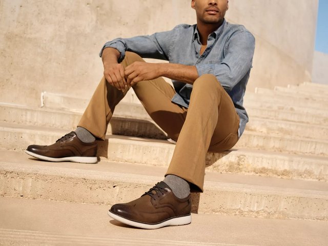 Rockport Garett Wingtip Oxford - Free Shipping | DSW display picture 3
