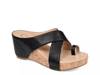 Rayna Wedge Sandal Black view