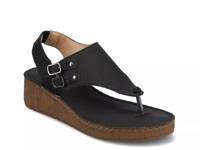 Mckell Wedge Sandal Black view