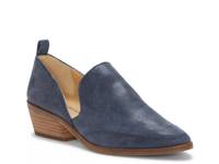 Mahzan Flat Navy Leather view