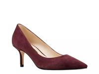Arlene Pump Burgundy Suede view
