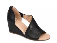 Aretha Wedge Sandal Black view