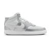 Court Vision Mid Sneaker - Women's White/Silver view