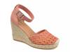 Sierra Espadrille Wedge Sandal Blush view