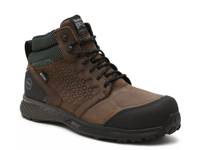 PRO Reaxion Composite Toe Work Boot - Men's Dark Brown/Green view