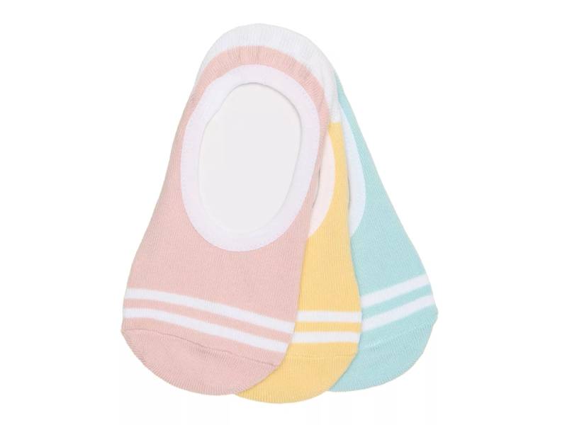 Retro Kids' No Show Liners - 3 Pack