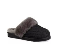 Cozy Scuff Slipper Black view
