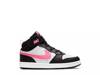 Court Borough Mid 2 Sneaker - Kids' Black/Pink view