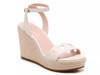 Kitt Espadrille Wedge Sandal White view