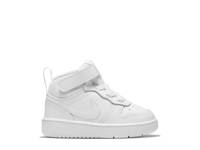 Court Borough Mid High-Top Sneaker - Kids' White view