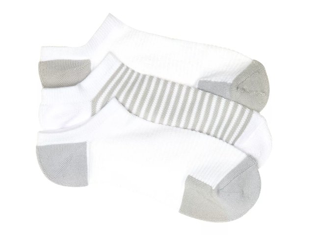 Powder Soft Women's No Show Socks -  3 Pack