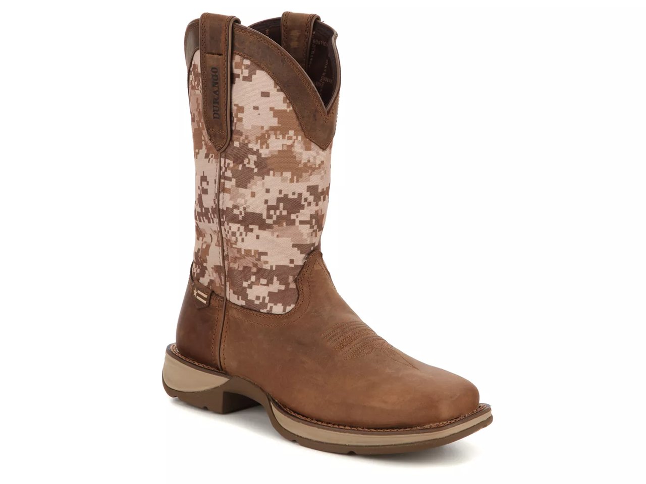 Rebel Desert Camo Cowboy Boot