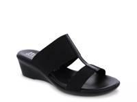 Sadey Wedge Sandal Black view