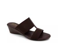 Sadey Wedge Sandal Tobacco view