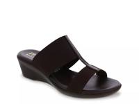 Sadey Wedge Sandal Chocolate view