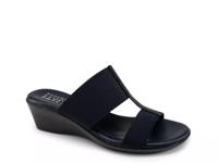 Sadey Wedge Sandal Navy view