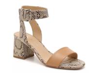 Beach Side Sandal Taupe Snake Print view