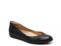 Vivienne Ballet Flat Black Leather view