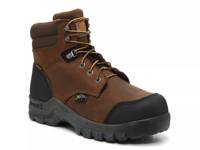 6-Inch Internal Met Guard Work Boot - Men's Dark Brown view