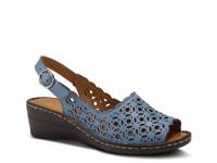 Belizana Wedge Sandal Light Blue view