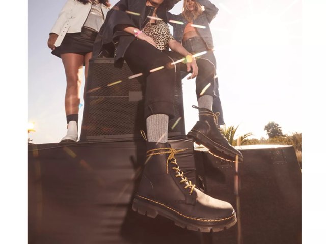 dr martens mens dress boots Dr. Martens 1460 Vintage Made in England Lace Up Boots main image 1